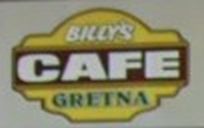 Billy's Gretna Cafe logo